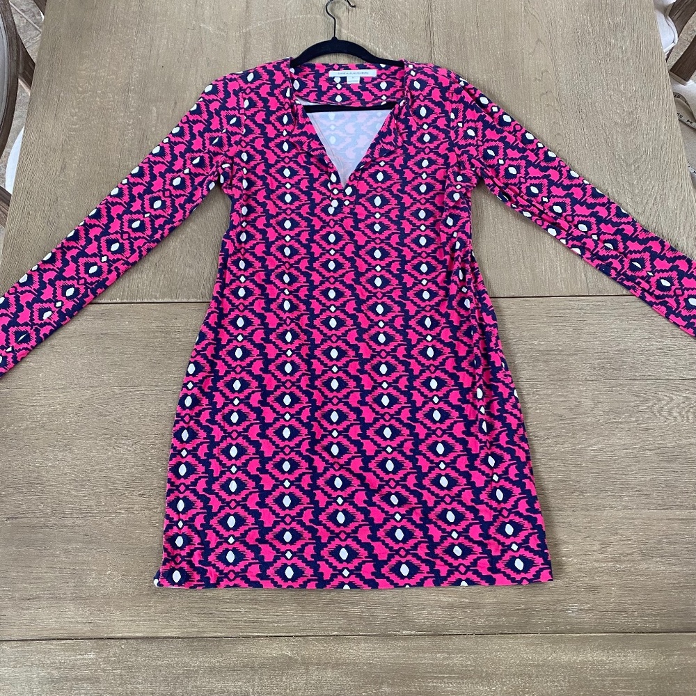 Diane von Furstenberg | Reina Pink Dress in Sz.8